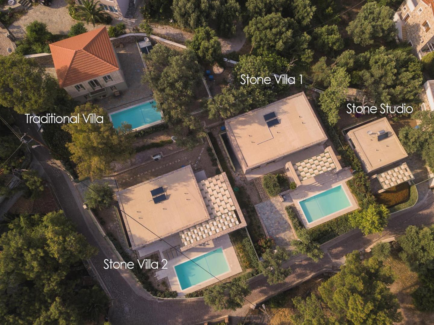 Ouzo Stone House 1 With Private Pool Villa Plomari Exterior foto